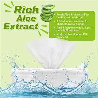 Antibakterielle servietter til katte