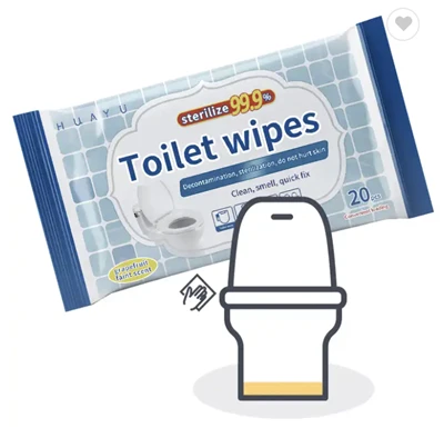Vådservietter til toilet